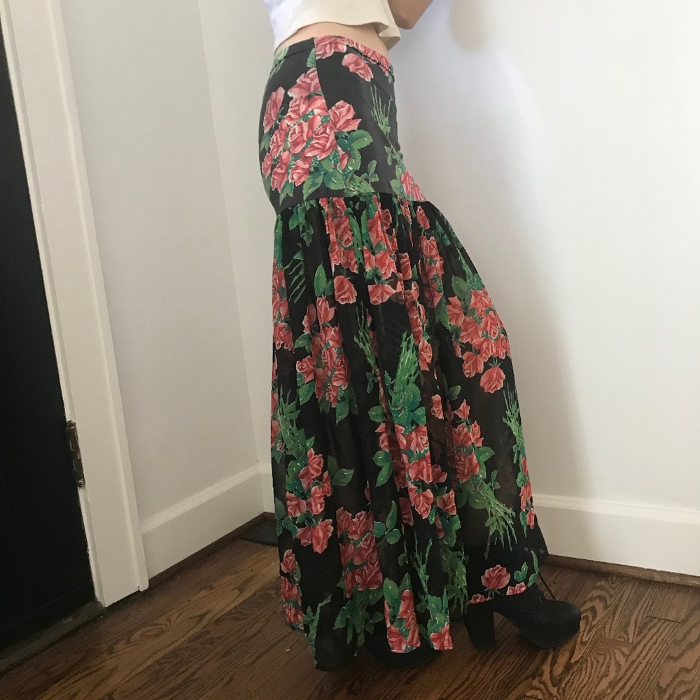 Free People maxi skirt